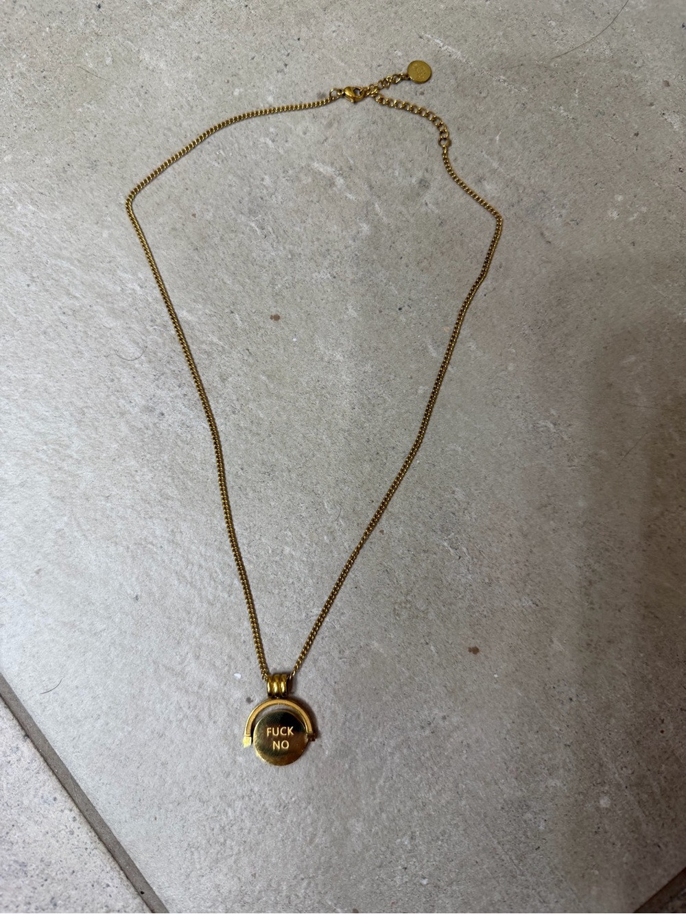 Hoops & Chains Urban Outfitters spinner necklace sold out online! - Picture 2 of 5